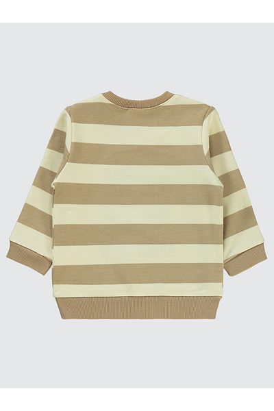 Civil Baby 6-18 Months Men's Milk Coffee Sweatshirt