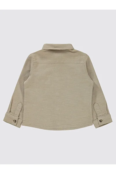 Civil Boys 2-5 Years Boy Beige Shirt
