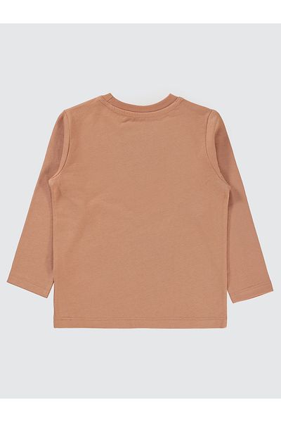 Civil Boys 2-5 Years Old Boy Brick Color Sweatshirt
