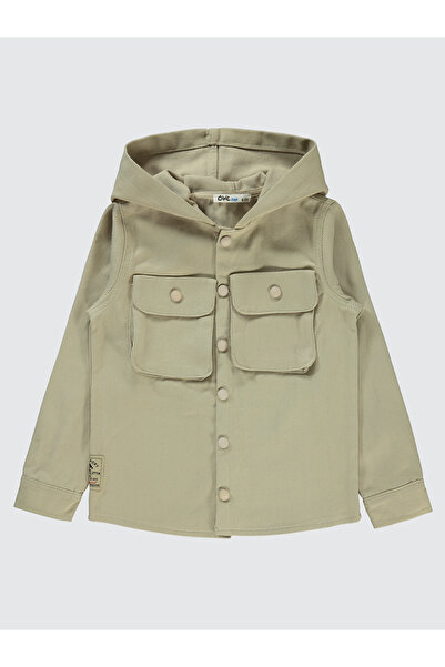 Civil Boys Boy's Shirt 10-13 Years Stone Color