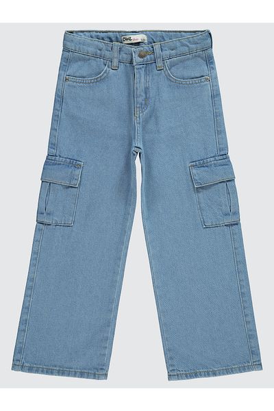 Civil Girls Girl's Jeans 6-9 Years Light Blue