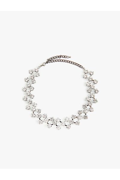 Koton Chocker Necklace with Crystal Stones