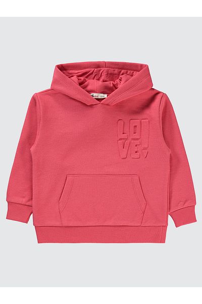 Civil Girls 2-5 Years Old Girl's Sweatshirt - Pomegranate Model
