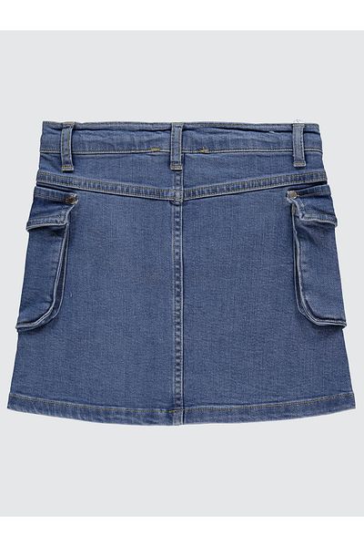 Civil Girls 6-9 Years Old Girl's Blue Skirt