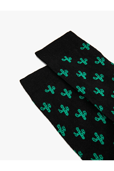 Koton Κάλτσες με μοτίβο κάκτου