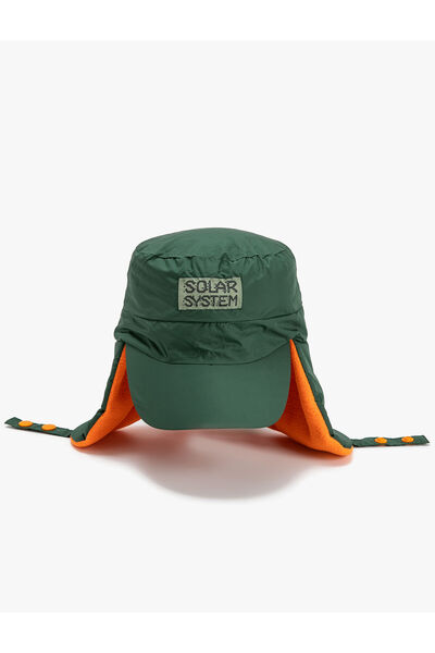 Koton Pilot Hat Double-Sided Fleece-Lined Water Repellent Ear Flap