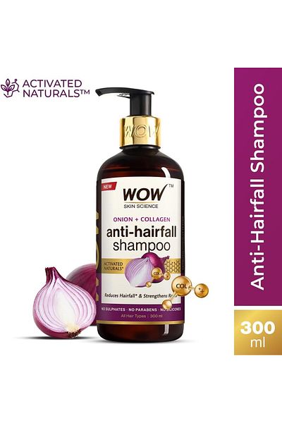 WOW Skin Science Onion Red Seed Oil Shampoo 300ml