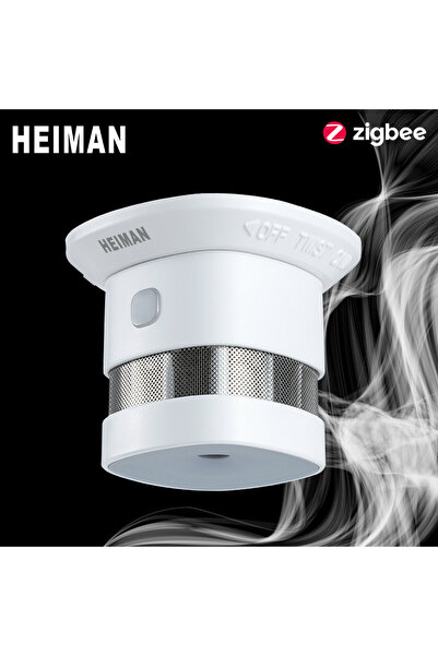 Choice HEIMAN Zigbee 3.0 جهاز إنذار للحريق كاشف الدخان نظام المنزل الذكي 2.4 ...