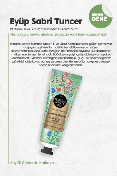 Eyüp Sabri Tuncer Daily Care Package Cream, Body Spray, Shampoo, Tonic and Rosie Gift