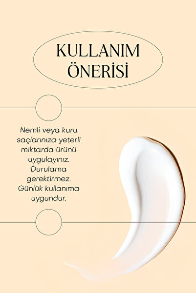 Polente Natural Yoğun Nemlendirici Saç Kremi / Tüm Saç Tipleri (200 ML)