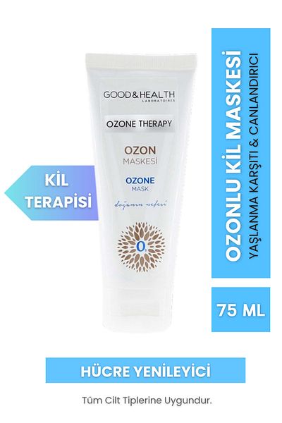 Good & Health Ozone Therapy Ozone Pore Firming Revitalizing Clay Face Mask 75 ml