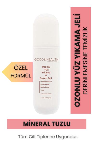Good & Health Ozone Therapy Ozone Face Wash Care Gel 200 ml