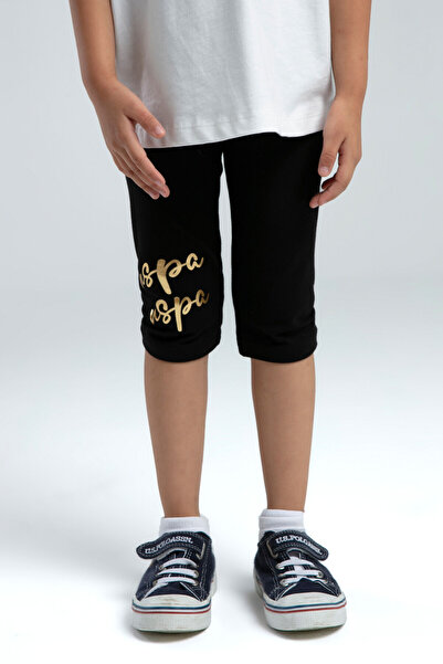 U.S. Polo Assn. Girl's White Leggings Set