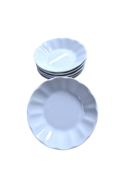Porland Porcelain Tea Plate Set of 6