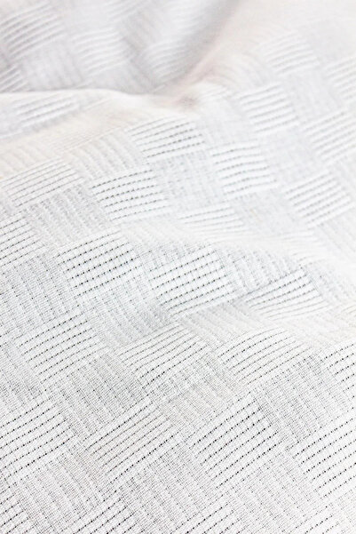 Cozy Nest Wicker Patterned Bedspread Hotel Type Luxury Pique/Single Pique White 160X220Cm