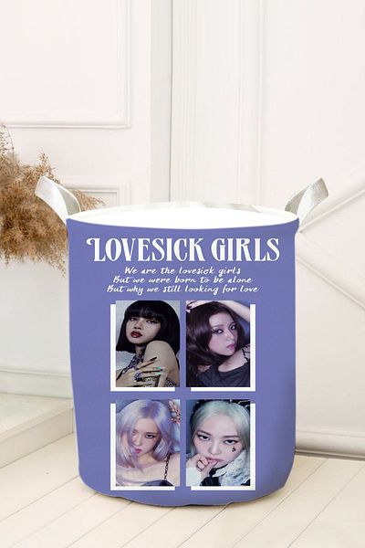 dekomingo LOVE SICK GIRLS CAMERA BEBEȘILOR ȘI COPIILOR COȘ DE JUCĂRII
