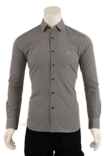 PİSERRO Uzun Kol Slim Fit Gömlek