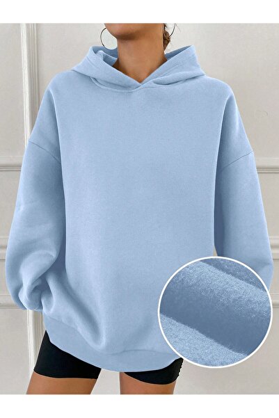 Jakinta Outdoors Kapüşonlu Sweatshirt - Pamuk ve Polyester Karışımı, Şık ve R...