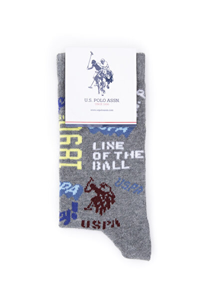 U.S. Polo Assn. Erkek Çocuk 2'li Soket Çorap 50299294-VR086