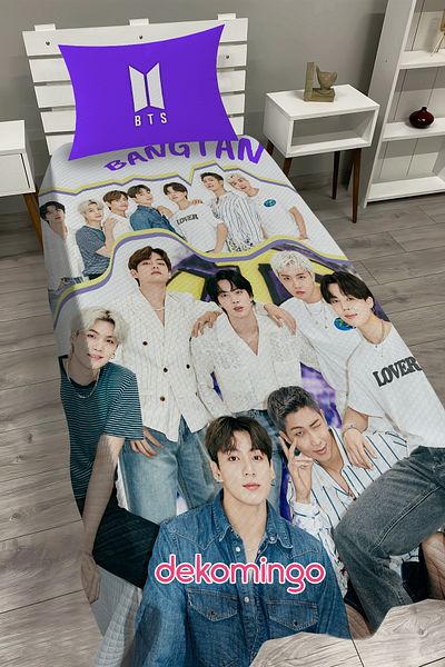 dekomingo Mor Bts Bangtan Baby and Children's Room Pike Set