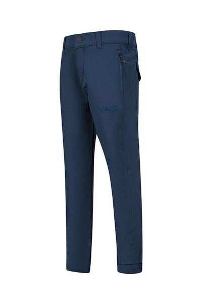 2AS Pantaloni din lână merinos pentru copii Willow bleumarin