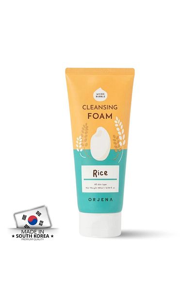 Orjena Cleansing Foam (Rice) Rice Extract Facial Cleansing Foam 180ml