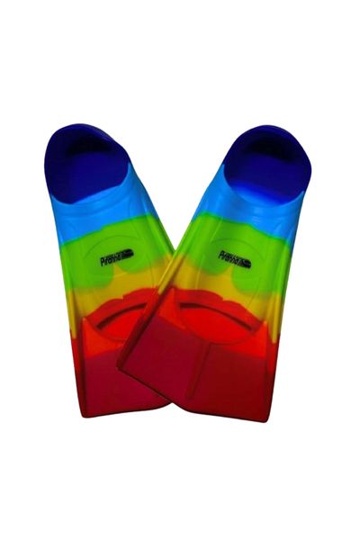 emre spor New Multicolor Silicone Swimmer Short Foot Palette