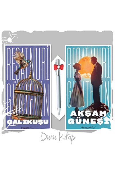 İnkılap Kitabevi Çalıkuşu - Akşam Güneşi, Reşat Nuri Güntekin (2 Kitap), CAPR...
