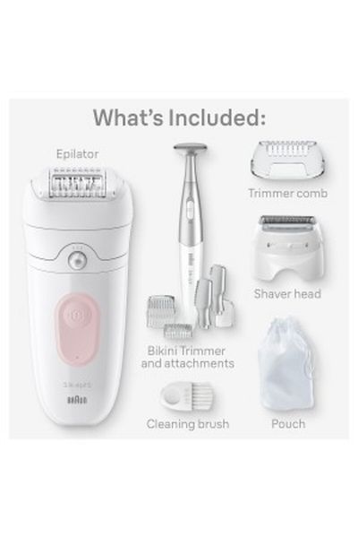 Braun Silk-épil 5, Hair Removal Device, Wet & Dry Epilator - SE 5230