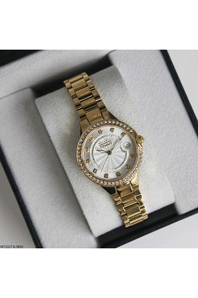 MICHAEL TOMMY Mt20273Lsb92 Women's Watch with Steel Band