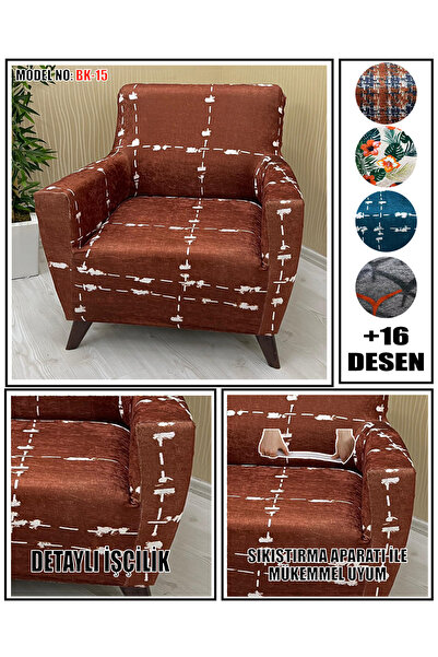Home DESENLİ KADİFE KUMAŞ TEKLİ KOLTUK & BERJER KOLTUK KILIFI