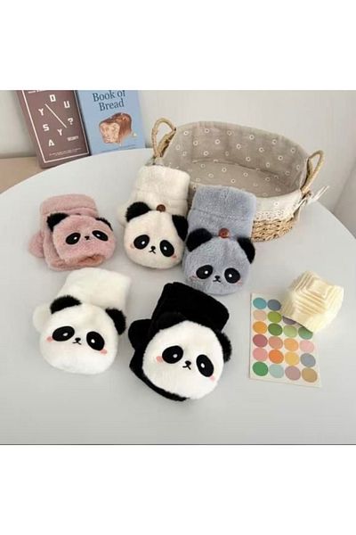 My Easy Shop Winter Plush Squishy Fingerless Gloves