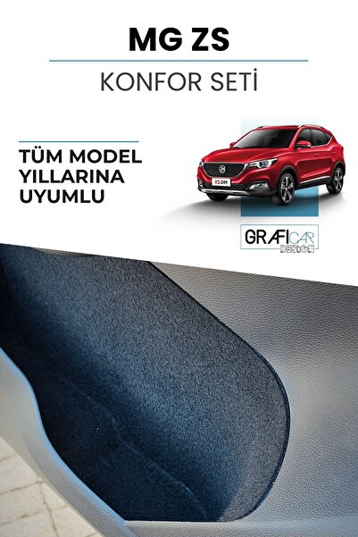 GRAFİCAR MG ZS Uyumlu Konfor Seti Araç Içi Eşya Cepleri Ses Giderici Kaplama