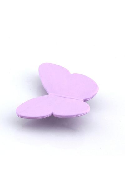 Badem10 Plastic Fluture Liliac 10 Bucăți Camera Copiilor Fată Băiat Capac Dulap Mobilier Bucătărie Mâner Sertar