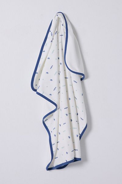 U.S. Polo Assn. U.S. Polo Assn. Baby Boy White Blanket