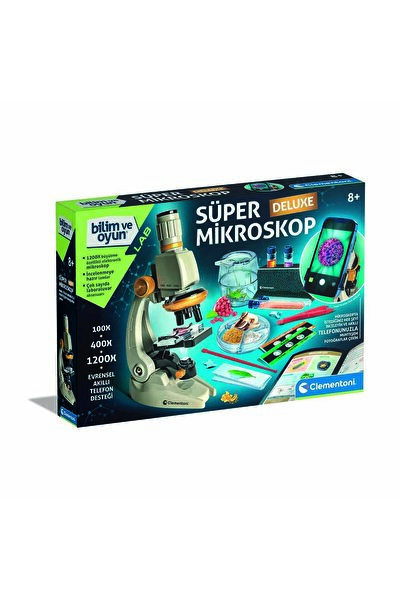 CLEMENTONI Bilim ve Oyun - Süper Mikroskop 64473