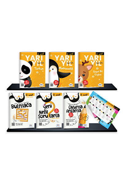 öğretmen evde 2.SINIF YARIYIL TATİL SETİ 2025