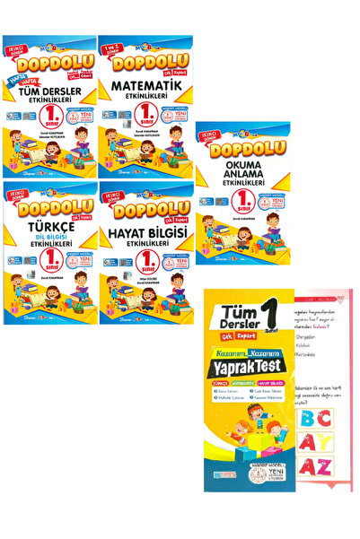 Mavi Boncuk Dopdolu 1.Sınıf 2.Dönem Seti + 1.Sınıf Evrensel Tüm Dersler Yapra...