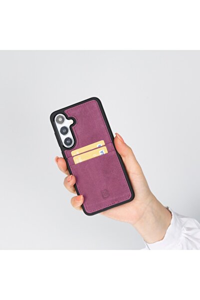 Bouletta Samsung Galaxy S24 Plus Uyumlu Deri Arka Kapak FXCP CZ7