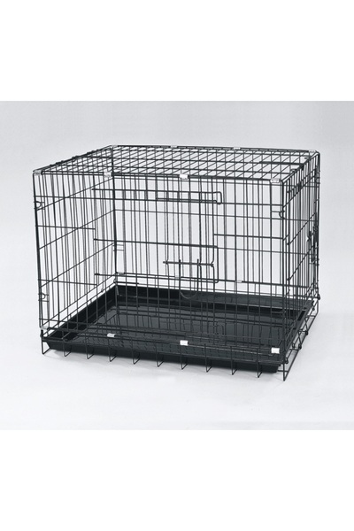 Dayang Köpek Kafesi Siyah 78x48x55