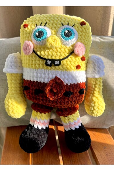 KayNal Amigurumi Kadife Örgü Oyuncak Uyku Arkadaşı