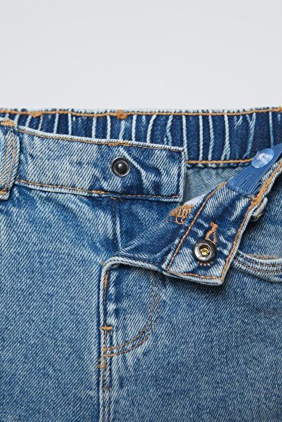 GAistKids Kız Çocuk Fiyonklu Denim Pantolon
