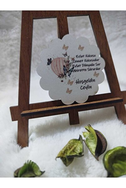 modernlazer Ahşap magnet bebek hediyelik