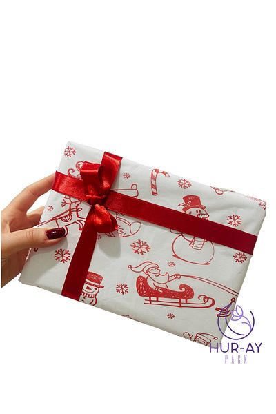 HUR-AY PACK Red Satin Ribbon / 2cm Width 2 m Length