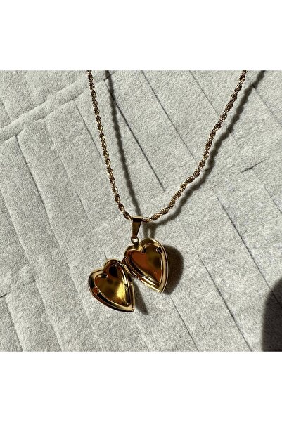 NURSS OFFICIAL AÇILABİLİR ÇELİK KALP KOLYE