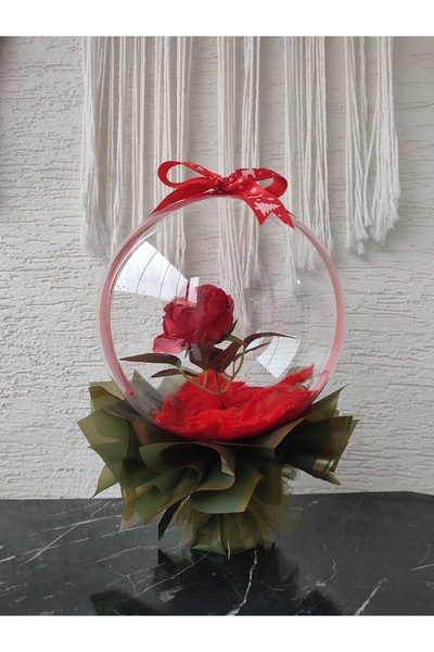 Genel Markalar Büyülü Balon-kırmızı Gül Çiçek El Buketi Yeniyıl Doğum Sevgili...