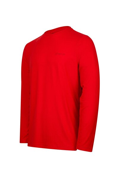 2AS Vernon Erkek Uzun Kol Viloft T-Shirt Kırmızı