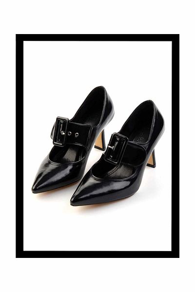 Bambi Pantofi clasici cu toc pentru femei negre K 01188052009