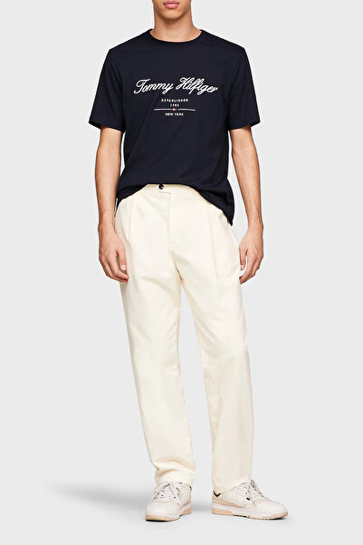 Tommy Hilfiger تي شيرت تومي هيلفيغر للرجال باللون الأزرق