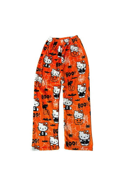 BİQ & TAQ BUTİK Hello Kitty Plush Pajamas and Sweatpants Set